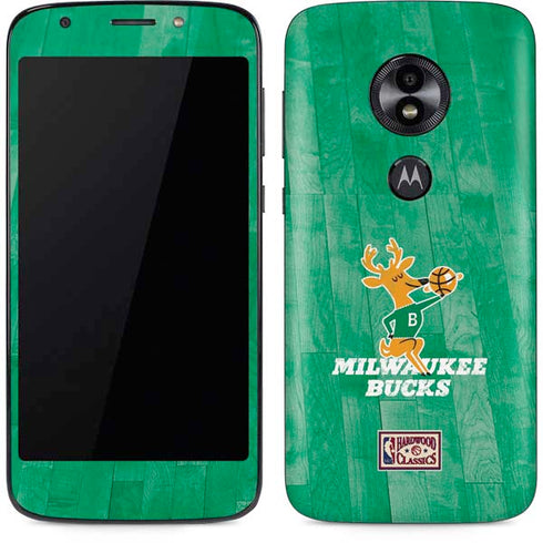 NBA Milwaukee Bucks Hardwood Classics Moto E5 Play Skin